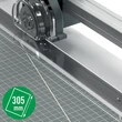 Kép 4/5 - Vágógép LEITZ Precision Home Office A/4 görgős 10 lap