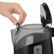 Kép 4/4 - Vízforraló SENCOR SWK 1701BK 2200W 1,7 liter fekete