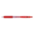 Kép 1/2 - Zseléstoll ZEBRA Sarasa Retractable nyomógombos 0,5 mm piros