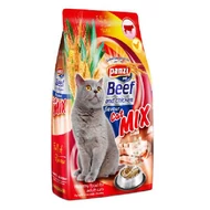 Állateledel száraz PANZI Cat-Mix marha és csirke felnőtt macskáknak 400 g