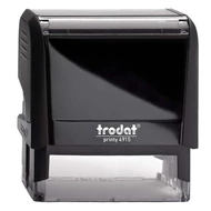 Bélyegző TRODAT Printy 4.0 4915 fekete ház fekete párna Bélyegző TRODAT Printy 4.0 4915 fekete ház fekete párna