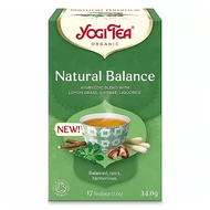 Bio tea YOGI TEA Természetes egyensúly shiitake gombával 17 filter/doboz