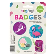 Cserélhető matrica OXY táskára 3 darabos Beauty