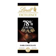 Csokoládé LINDT Excellence 78% Cocoa étcsokoládé 100 g Csokoládé LINDT Excellence 78% Cocoa étcsokoládé 100 g