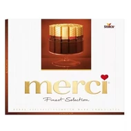 Csokoládé MERCI barna 250 g