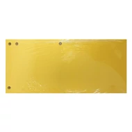 Elválasztócsík FORTUNA 105x235mm karton sárga 50 darabos
