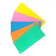 Elválasztócsík FORTUNA 105x235mm karton vegyes színekben 5x20 darabos Elválasztócsík FORTUNA 105x235mm karton vegyes színekben 5x20 darabos