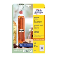 Etikett AVERY L5086  40x20mm ovális visszaszedhető 10 íves Etikett AVERY L5086  40x20mm ovális visszaszedhető 10 íves