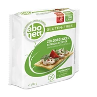 Extrudált kenyér ABONETT gluténmentes zöldségekkel 100 g Extrudált kenyér ABONETT gluténmentes zöldségekkel 100 g