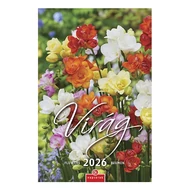 Falinaptár CSG 210x320mm álló Virág 2026.