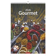 Falinaptár TOPTIMER T094 220x330mm álló Gourmet 2026.