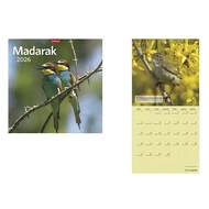 Falinaptár TOPTIMER T098 290x580mm álló Madarak 2026.