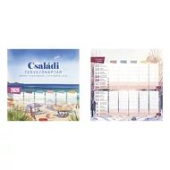 Falinaptár mágneses TOPTIMER T090 220x220mm álló Családi tervező 2026.