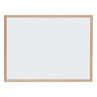Fehértábla mágneses OPTIMA fakeret 60x90 cm