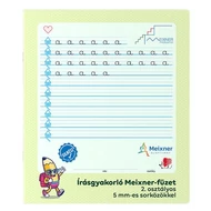 Foglalkoztató füzet ICO Süni A/4 32 lapos Meixner-féle írás gyakorló 2. osztályos 5 mm sorközzel