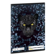 Füzet vonalas ARS UNA A/5 32 lapos 16-32 2.osztályos Black Panther