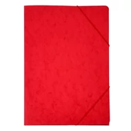 Gumis mappa A/4 prespán piros 345 g