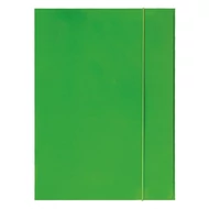 Gumis mappa OPTIMA A/4 fluo zöld 600 g