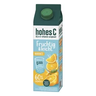 Gyümölcslé HOHES C Plus Fruchtig&Leicht Narancs 60% 1L