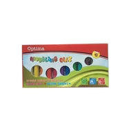 Gyurma OPTIMA színes 200 g 12 darabos