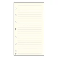 Gyűrűs kalendárium betét SATURNUS L326 vonalas jegyzetlap sárga lapos