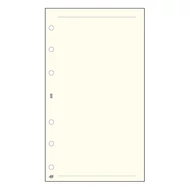 Gyűrűs kalendárium betét SATURNUS S325 sima jegyzetlap sárga lapos