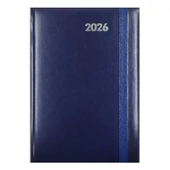 Határidőnapló ALISCA Rebel varrott A/4 heti fehér lapos kék 2026.