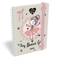 Határidőnapló LIZZY CARD B/6 heti spirálozott gumis Tiny dancer lovely ballerina 2026. Határidőnapló LIZZY CARD B/6 heti spirálozott gumis Tiny dancer lovely ballerina 2026.