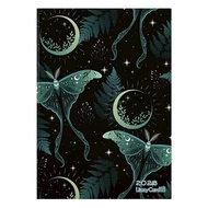 Határidőnapló LIZZY CARD B/6 napi keménytáblás Moth and moon 2026.