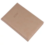 Határidőnapló REALSYSTEM Bolero B/5 napi sárga lapos drapp 2026.