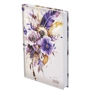 Határidőnapló TOPTIMER Joy J021 A/5 napi fehér lapos Tollak UV 2026.