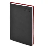 Határidőnapló TOPTIMER Madeira M012 B/6 heti fehér lapos fekete-bordó 2026.