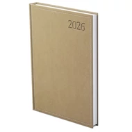 Határidőnapló TOPTIMER Traditional T010 A/4 heti fehér lapos bézs 2026.