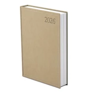 Határidőnapló TOPTIMER Traditional T020 B/5 napi fehér lapos bézs 2026.