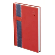 Határidőnapló TOPTIMER Vario V011 B/5 heti fehér lapos piros-kék 2026.