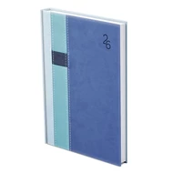 Határidőnapló TOPTIMER Vario V011 B/5 heti fehér lapos világoskék-türkiz-kék 2026.