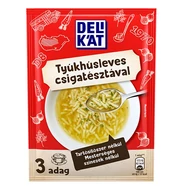 Instant tésztás leves DELIKÁT Tyúkhúsleves csigatésztával 40 g