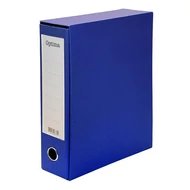 Iratrendező tokos OPTIMA A/4 80 mm kék