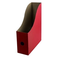 Irattartó papucs FORTUNA 80 mm karton összehajtható piros Irattartó papucs FORTUNA 80 mm karton összehajtható piros