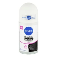 Izzadásgátló roll NIVEA B&W invisible clear 50 ml