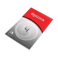 Jegyzettömb kockás OPTIMA 90x145mm 50 lapos