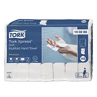 Kéztörlő hajtogatott TORK Xpress Soft Multifold Premium H2 fehér 2 rétegű