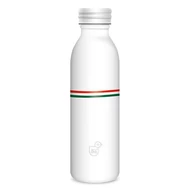 Kulacs duplafalú ARS UNA fém 600 ml Flag White