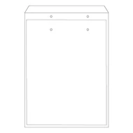 Légpárnás tasak No17/W7 szilikonos fehér 240x340mm