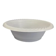 Levesestál újrahasználható műanyag fehér 500 ml 100 darabos