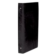 Névjegytartó ELEGANT pvc borítású karton 80 darabos fekete