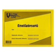 Nyomtatvány emelőgépnapló VECTRALINE A/5 fekvő 32 lapos Nyomtatvány emelőgépnapló VECTRALINE A/5 fekvő 32 lapos