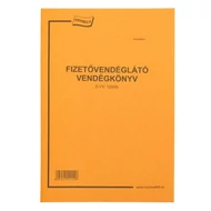 Nyomtatvány fizetővendégkönyv Nyomtatvány fizetővendégkönyv