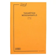 Nyomtatvány takarítási műszaknapló Nyomtatvány takarítási műszaknapló