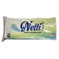 Papírzsebkendő NETTI 100 darabos 3 rétegű Natur